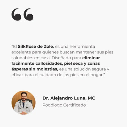 SilkRose™ Removedor de Callos Profesional en Casa
